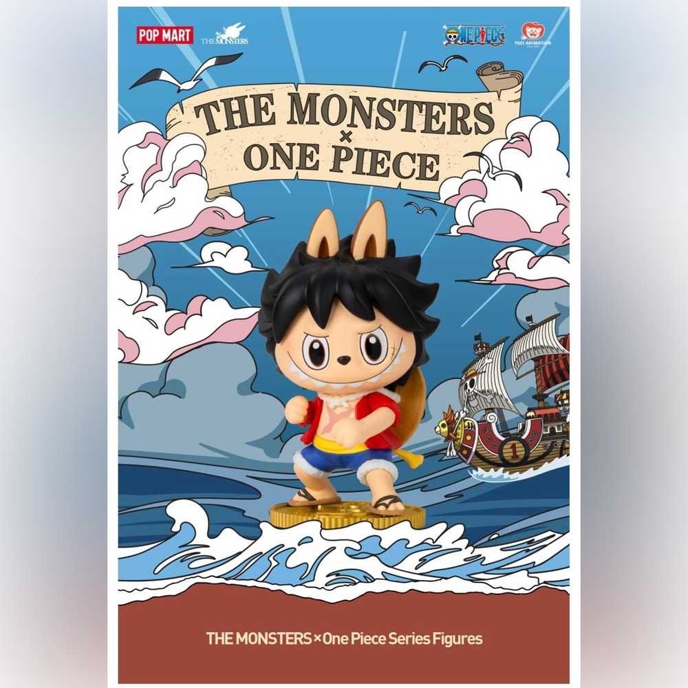 PopMart The Monsters x One Piece-Jinbe - Picture 9 of 10